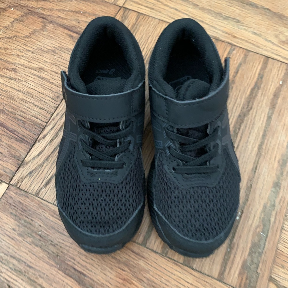 Asics Kids Black Sneakers